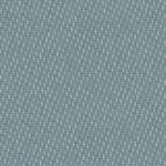 Detail of wallpaper in a small-scale dot and dash pattern in shades of blue on a blue-gray field.