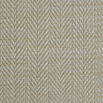 Close up of a rug in a woven herringbone pattern in light green.