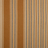 Striped flatweave runner in cream and mustard