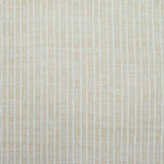 Flatweave rug in a solid and dashed stripe in cream on warm beige field