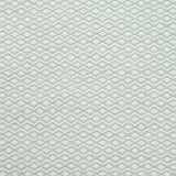 Flatweave rug in a small scale zigzag dot stripe in cream on a pale ecru field.