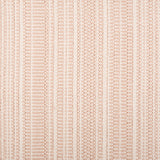 Broadloom carpet in  textural stripe design in white and light pink.
