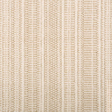 Broadloom carpet in  textural stripe design in white and beige.