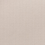 printed linen fabric in a detailed geometric pattern in white on a light pink field.