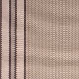 Striped flatweave runner in grey and neutral