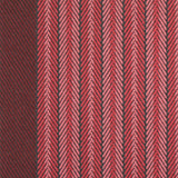 Striped herringbone flatweave runner in pink