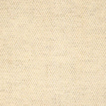 Broadloom carpet with a subtle herringbone pattern in ivory