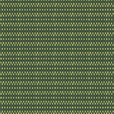 Scaled-out view of fabric in a small-scale geometric check print in shades of green, yellow and black.