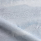 Close-up of textured gray fabric