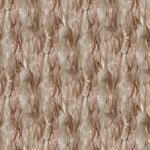 Draped fabric in a layered squiggle watercolor pattern in shades of brown