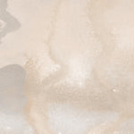 Mural wallpaper detail in an abstract textural watercolor design in taupe. 