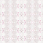 Detail of wallpaper in a striped ink blot print in shades of tan and pink on a cream field.