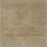 Handknotted rug in pashmina and silk in ecru.