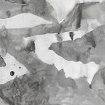 Wallpaper with abstract watercolor design in shades of grey