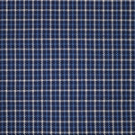 Broadloom carpet swatch in a checkered pattern in a blue design