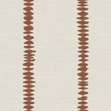 White background with brown ink blot stripe 