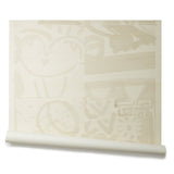 Faces Mosaic Grasscloth - Retail