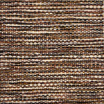 Textural flatweave rug in a heathered brown and cream design.