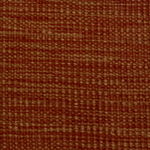 Flatweave rug in a textural strié weave in rust and red.