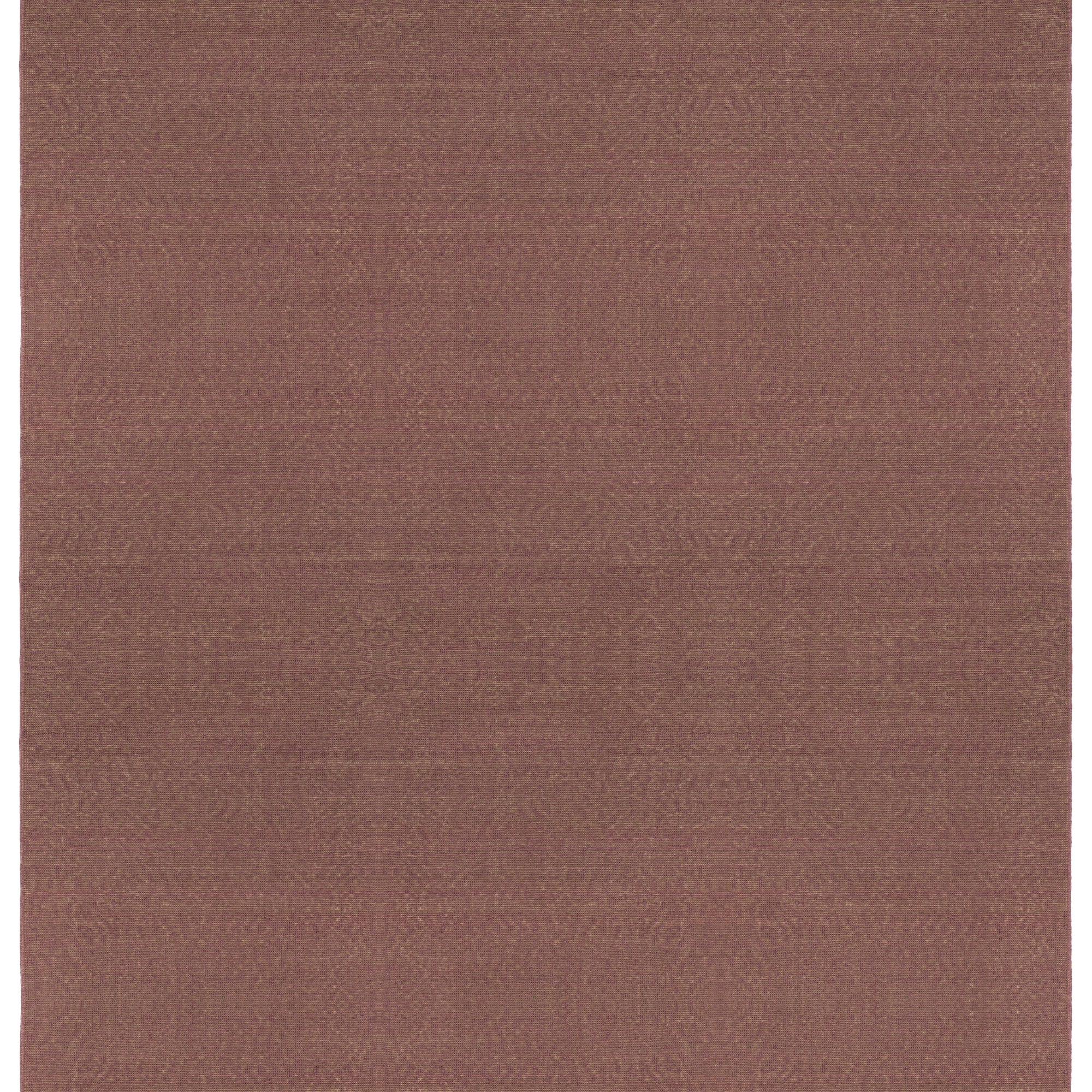 Full Size Penta Rug in Sea Heather, a subtle striated pattern in warm purple and taupe. 