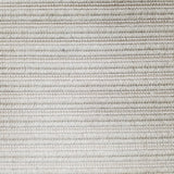 Wool broadloom carpet swatch in a textured stripe weave in a light silver colorway.