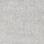 Wool-nylon broadloom carpet swatch in a textured blend of cream shades.