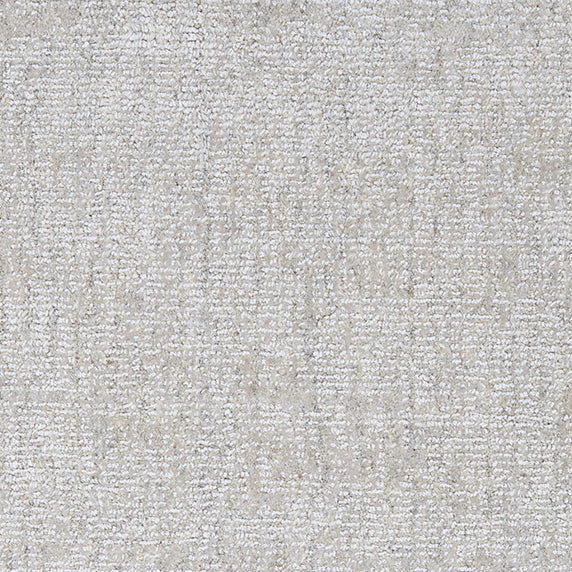 Wool-nylon broadloom carpet swatch in a textured blend of cream shades.