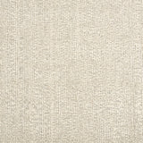 Wool broadloom carpet swatch in a textured weave in mottled cream.