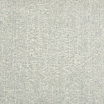 Wool broadloom carpet swatch in a textured weave in mottled cream and light blue.