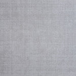 Nylon broadloom carpet swatch in a textured weave in iridescent gray.