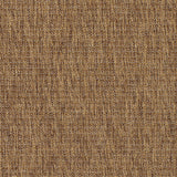 Outdoor broadloom carpet swatch in a striped weave in mottled bronze and white.