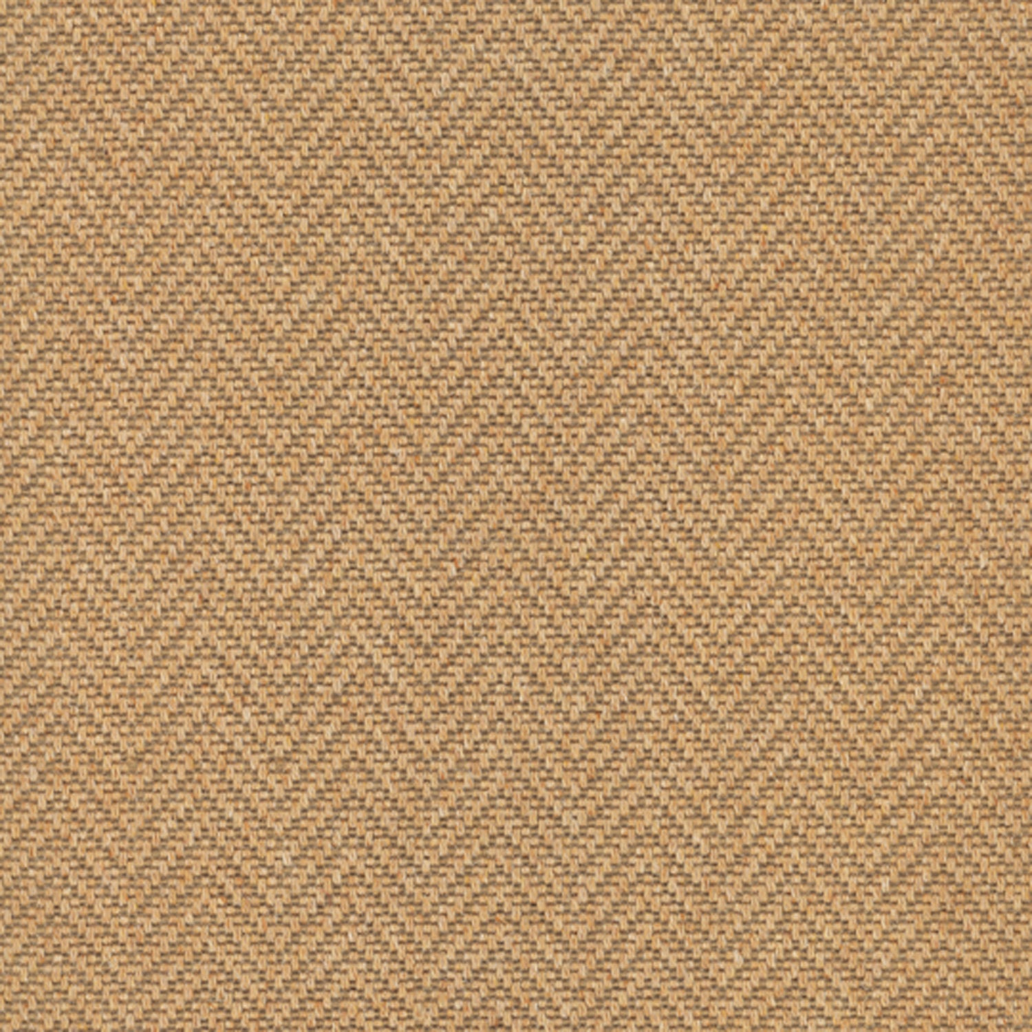 Wool broadloom carpet swatch in a herringbone weave in bronze and brown.