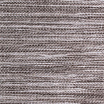 Wool-blend broadloom carpet swatch in a textured stripe weave in brown and tan.