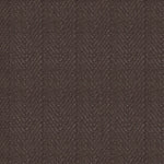 Wool broadloom carpet swatch in a herringbone weave in brown.