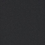Wool broadloom carpet swatch in a herringbone weave in charcoal.