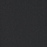 Wool broadloom carpet swatch in a herringbone weave in charcoal.