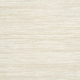 Wool-blend broadloom carpet swatch in a flat weave in mottled shades of white and cream.