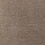 Wool broadloom carpet swatch in a high-pile weave in a solid gray-brown colorway.