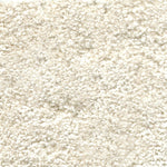Nylon broadloom carpet swatch in a cut pile texture in cream.