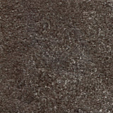 Synthetic blend broadloom carpet swatch in a cut pile texture in charcoal.