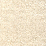 Wool broadloom carpet swatch in a cut pile texture in cream.